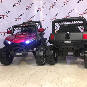 ماشین شارژی جیپ آفرود متالیک چهار موتور AX2063_ ماشین شارژی